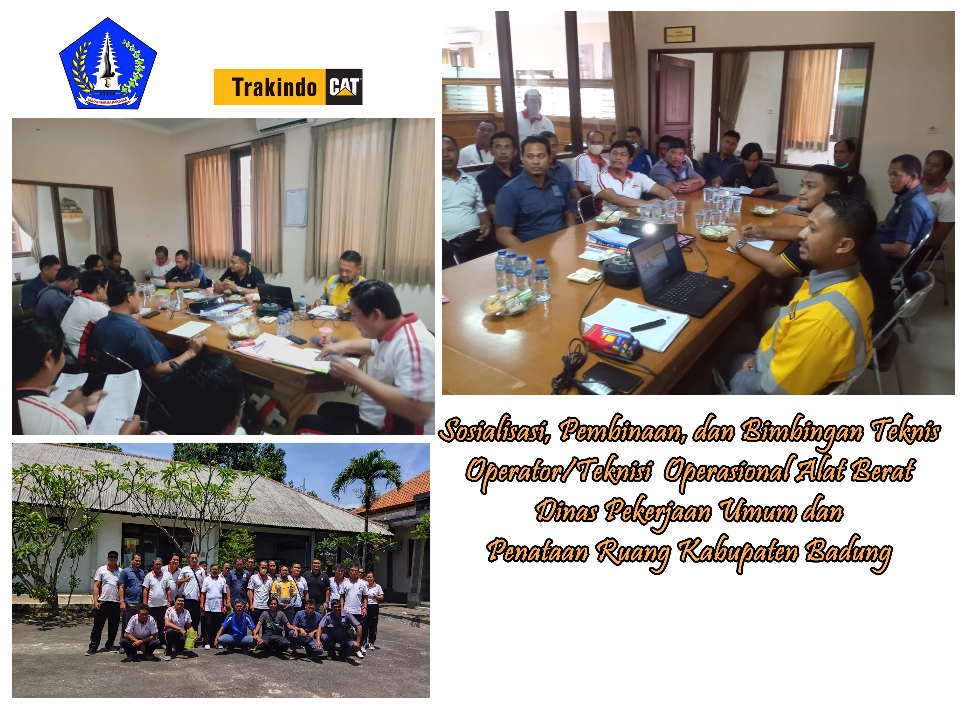 Sosialisasi Bimbingan Teknis Operator/Teknisi Operasional Alat Berat DPUPR Kab. Badung